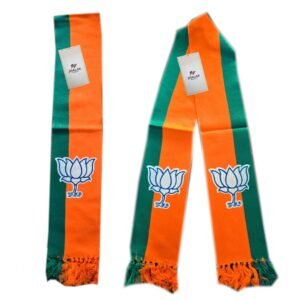 bjp muffler kamal print