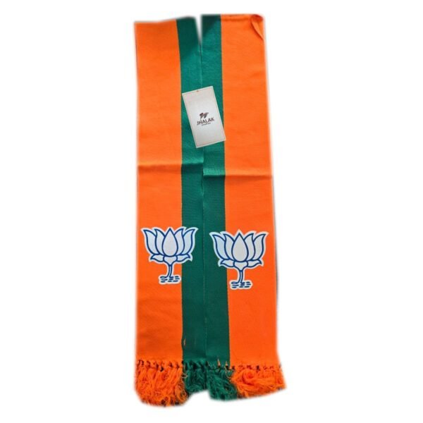 bjp double colour scarf